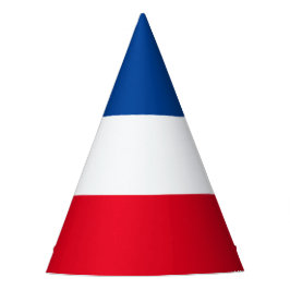 Party für die französische Flagge Partyhütchen