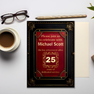 Party für die Führungskraft Folieneinladung