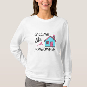 Party für die Haushaltsaufwärmung Rufen Sie mich d T-Shirt