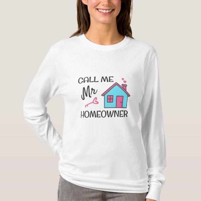 Party für die Haushaltsaufwärmung Rufen Sie mich d T-Shirt (Vorderseite)