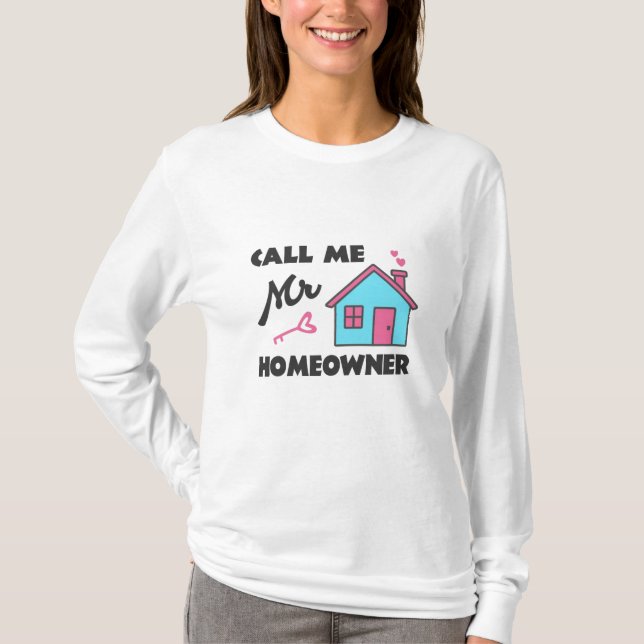 Party für die Haushaltsaufwärmung Rufen Sie mich d T-Shirt (Vorderseite)