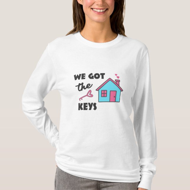 Party für die Haushaltsaufwärmung Wir got die Schl T-Shirt (Vorderseite)