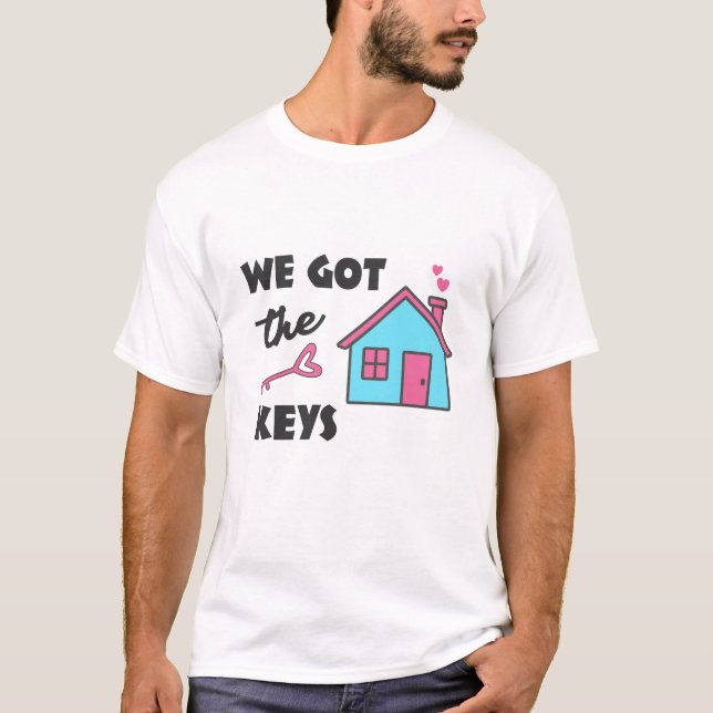 Party für die Haushaltsaufwärmung Wir got die Schl T-Shirt (Vorderseite)