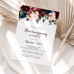 Party für die Illustrierte Herbstwärmung Einladung