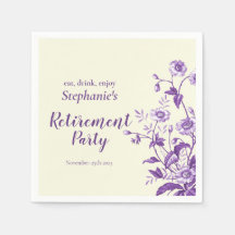 Party für Frauen im Ruhestand Lavender Wildblume