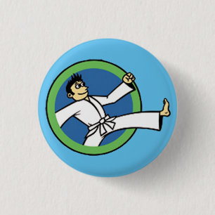 Party für Kampfkunst Kid 3 Button