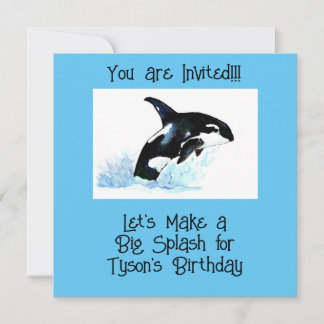 Party für Kinder im Pool Save The Date