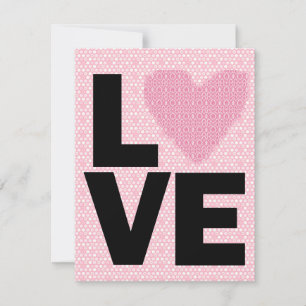 Party für Retro-Liebe Valentinstag Einladung