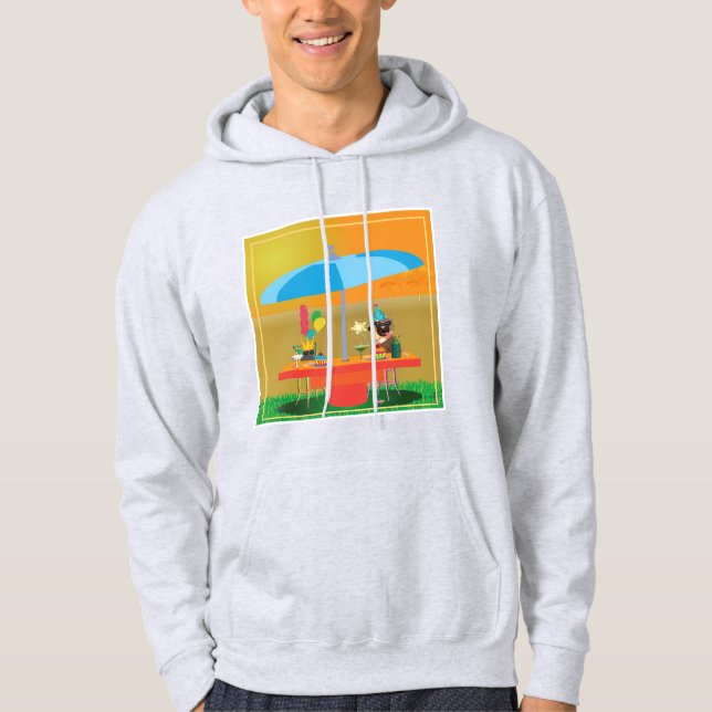 Party für zwei hoodie (Vorderseite)