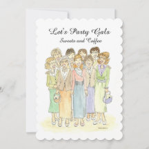 Party Gals Einladung