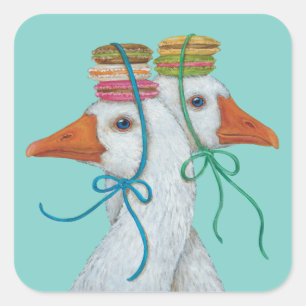 Party Gänse Aufkleber