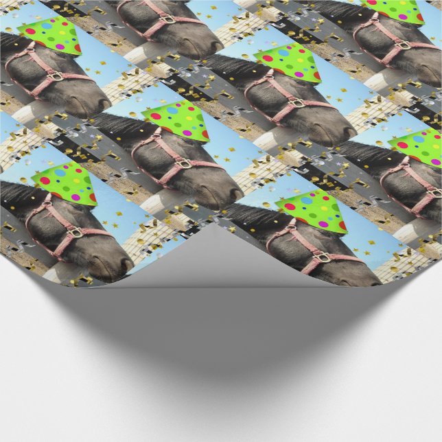 Party Geschenkpapier (Ecke)