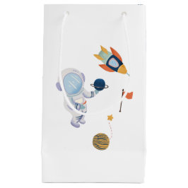 Party-Geschenktasche für den Weltraum-Kindergeburt Kleine Geschenktüte