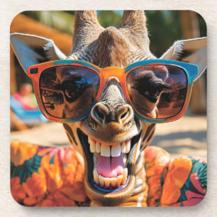 Party Giraffe Getränkeuntersetzer
