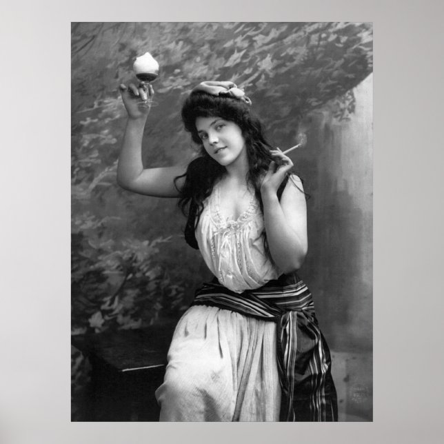 Party Girl, 1902 Poster (Vorne)