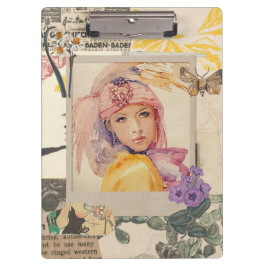 Party girls art deco clipboard  klemmbrett