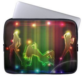 Party Girls Moderne trendige Neon Lights Laptopschutzhülle