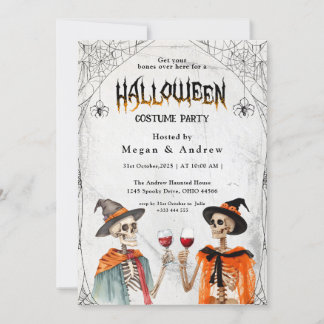 Party Halloween Einladung