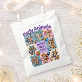 Party "Happy New Year" Geschenktütchen