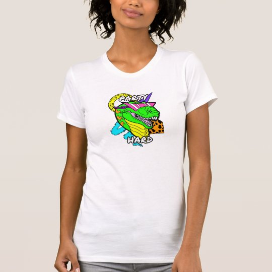Party-harter Dinosaurier T-Rex T-Shirt