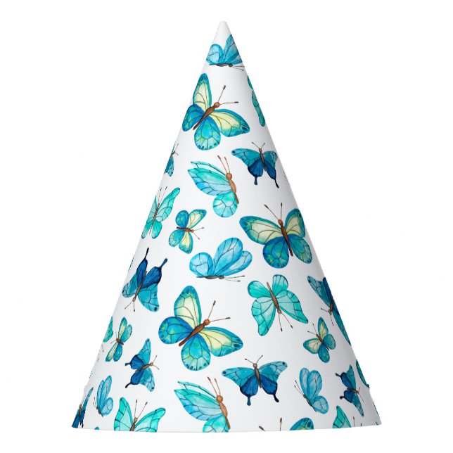 Party Hat Butterflies Partyhütchen (Vorderseite)