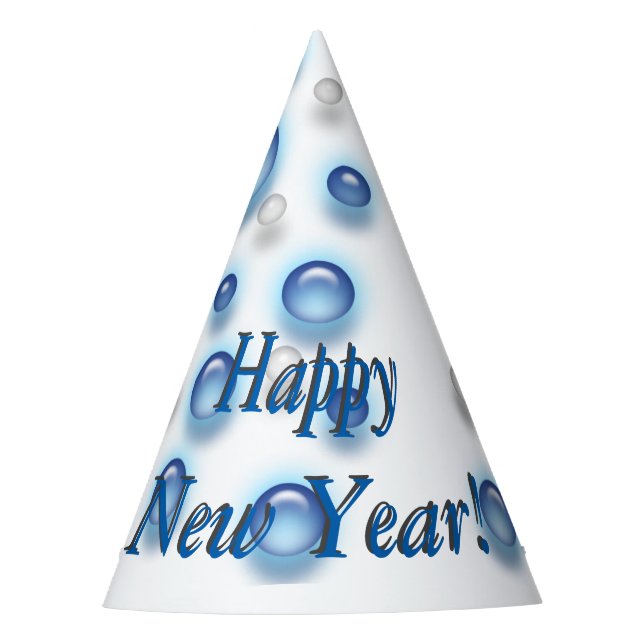 Party Hat - Silvesterblasen Partyhütchen (Vorderseite)
