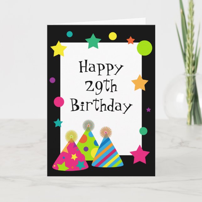 Party hat wieder 29? Karte (Vorderseite)