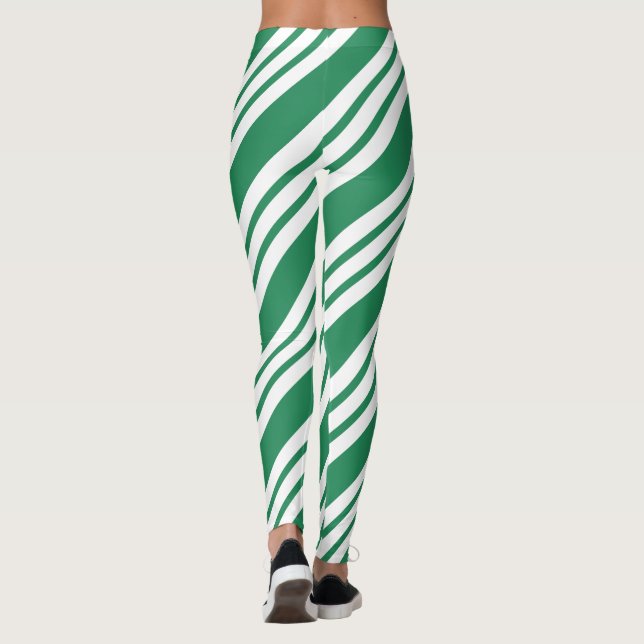 Party Holiday Candy Cane Leggings (Rückseite)