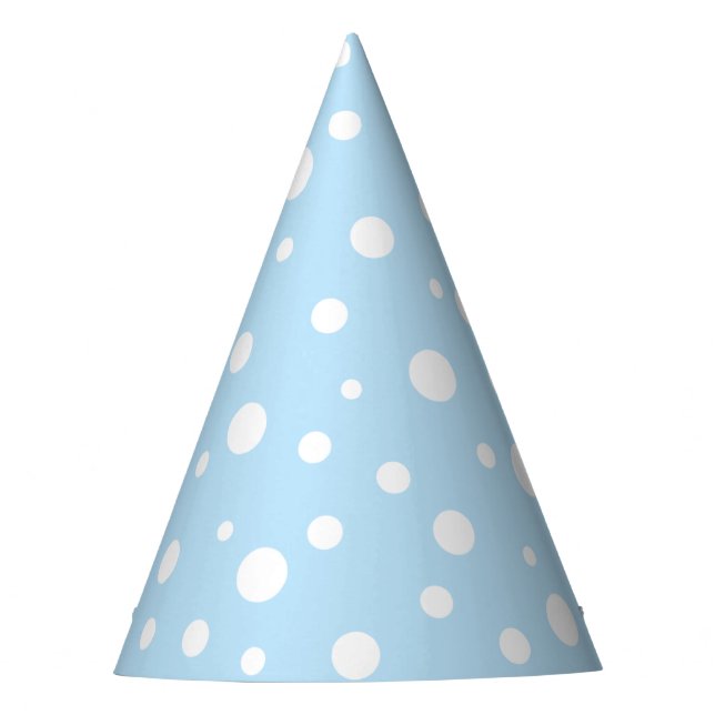 Party Hut-Polka Punkte Partyhütchen (Vorderseite)