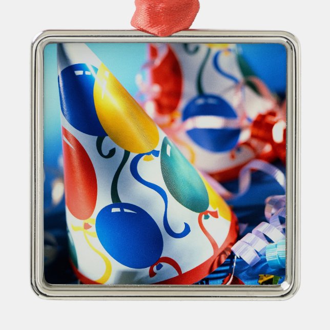 Party-Hüte Ornament Aus Metall (Vorne)