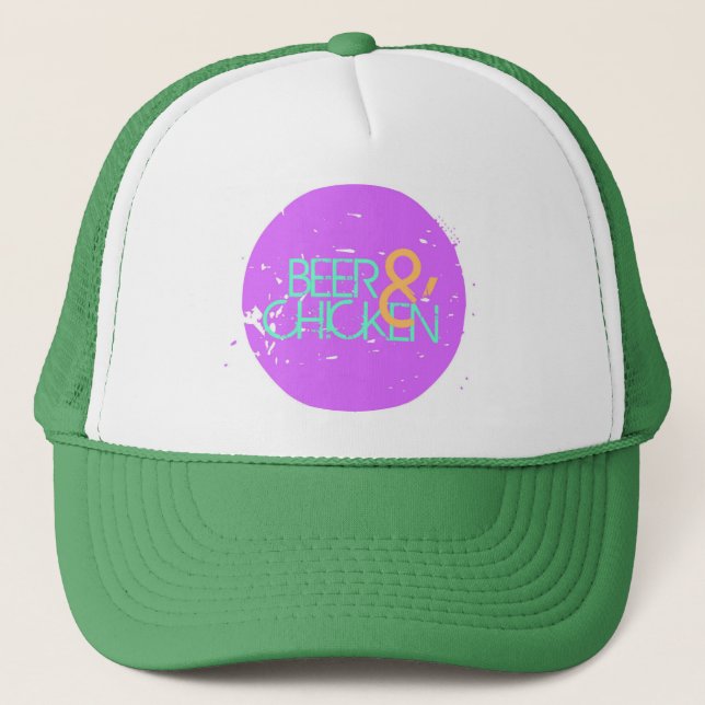 Party ici le casquette de camionneur (Devant)