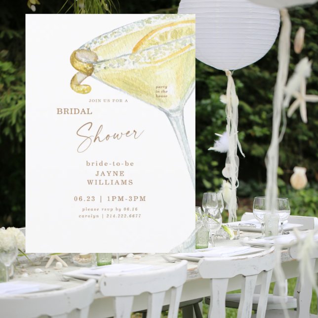 Party im House Limoncello Brautparty Einladung (Von Creator hochgeladen)