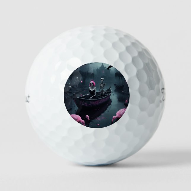 Party im Königreich Wicked ist ein Leitfaden Golfball (Vorderseite)
