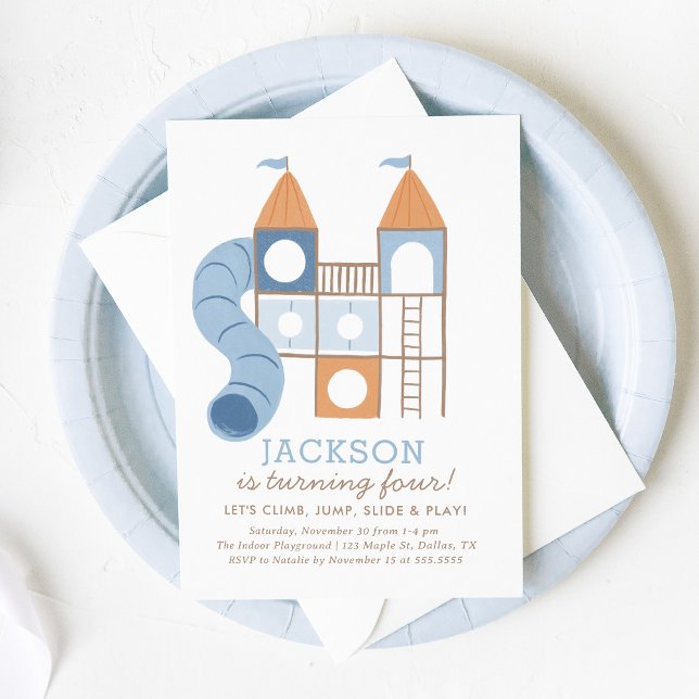 Party im Park Boy zum Geburtstag Einladung (Von Creator hochgeladen)