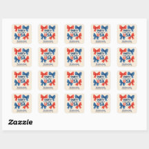Party in den USA Patriotic 4. Juli Custom