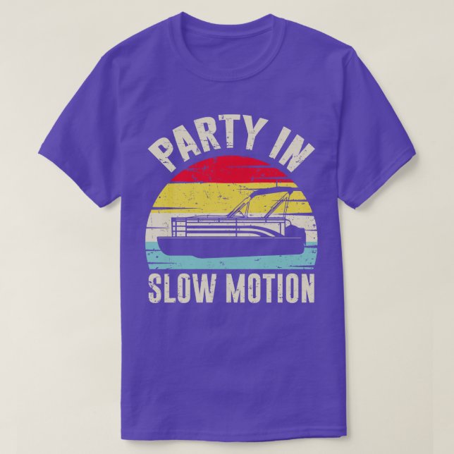 Party in langsamer Bewegung Sommerurlaub Party 2 T-Shirt (Design vorne)