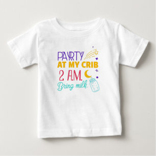 Party in meiner Kochecke bringen Milk Baby T - Shi T-shirt