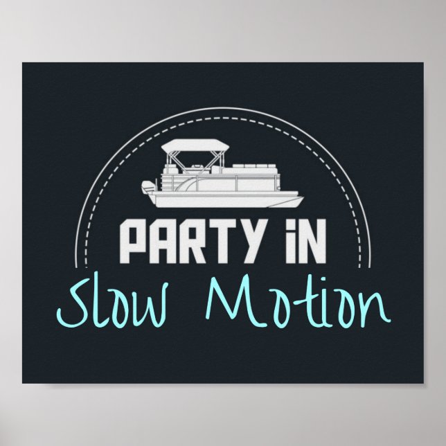 Party in Zeitlupe Poster (Vorne)