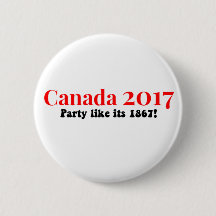 Party Kanadas 150 im Jahre 2017 mögen 1867