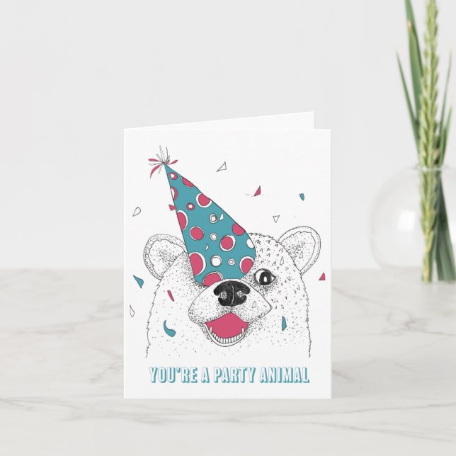 Party Karte (Vorderseite)