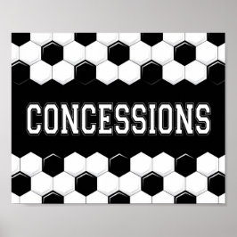 Party-KONZESSIONEN signieren Print Poster