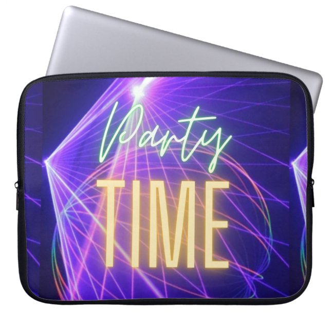 Party Laptopschutzhülle (Vorderseite)