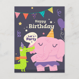 Party lasse postkarte