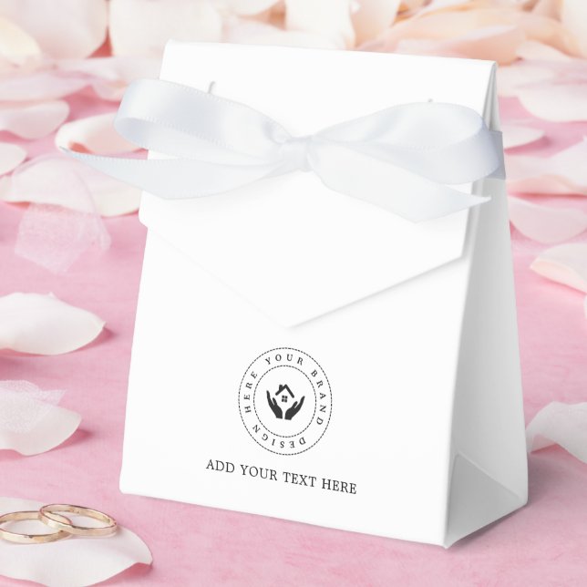 Party liefert benutzerdefinierte Logos und Textver Geschenkschachtel (Hochzeit)