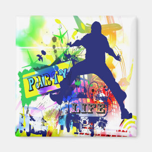 Party Life Magnet Dance Geschenk