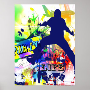 Party Life Poster