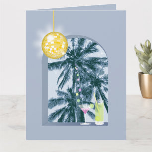 Party Light Cocktail Diskothek Ball Palm Karte
