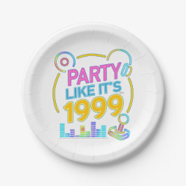 Party Like It’s 1999®™ – Electric Neon Soundtrack Pappteller