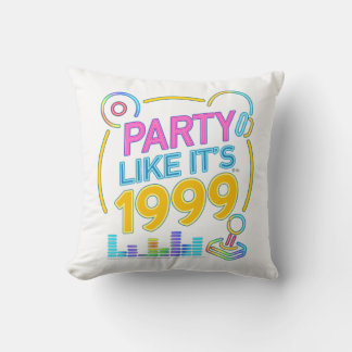 Party Like It’s 1999®™ – Neon Soundtrack Kissen