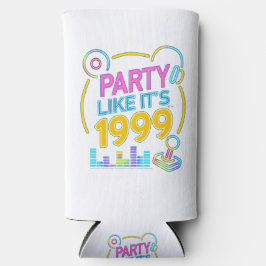 Party Like It’s 1999®™ – Neon Soundtrack Selters Dosenkühler